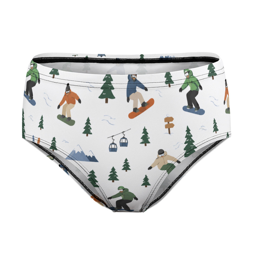 Women's Snowboarding Pattern Brief