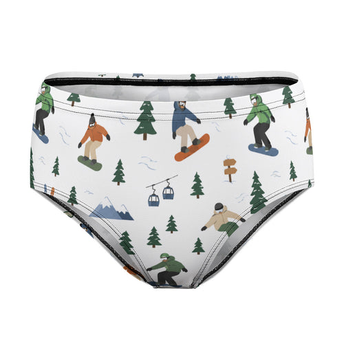 Women's Snowboarding Pattern Brief