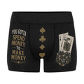Men's Blackjack Print Boxer Briefs
