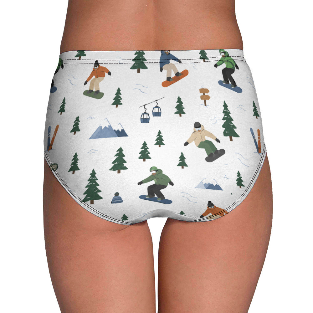 Women's Snowboarding Pattern Brief