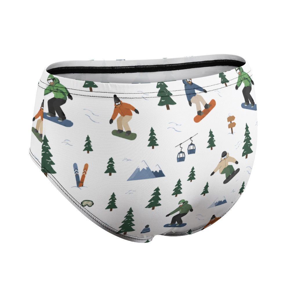 Women's Snowboarding Pattern Brief