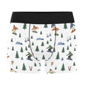Men's Snowboarding Print Boxer Briefs